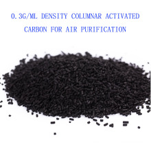 0.3g/ml Density columnar activated carbon for air purification